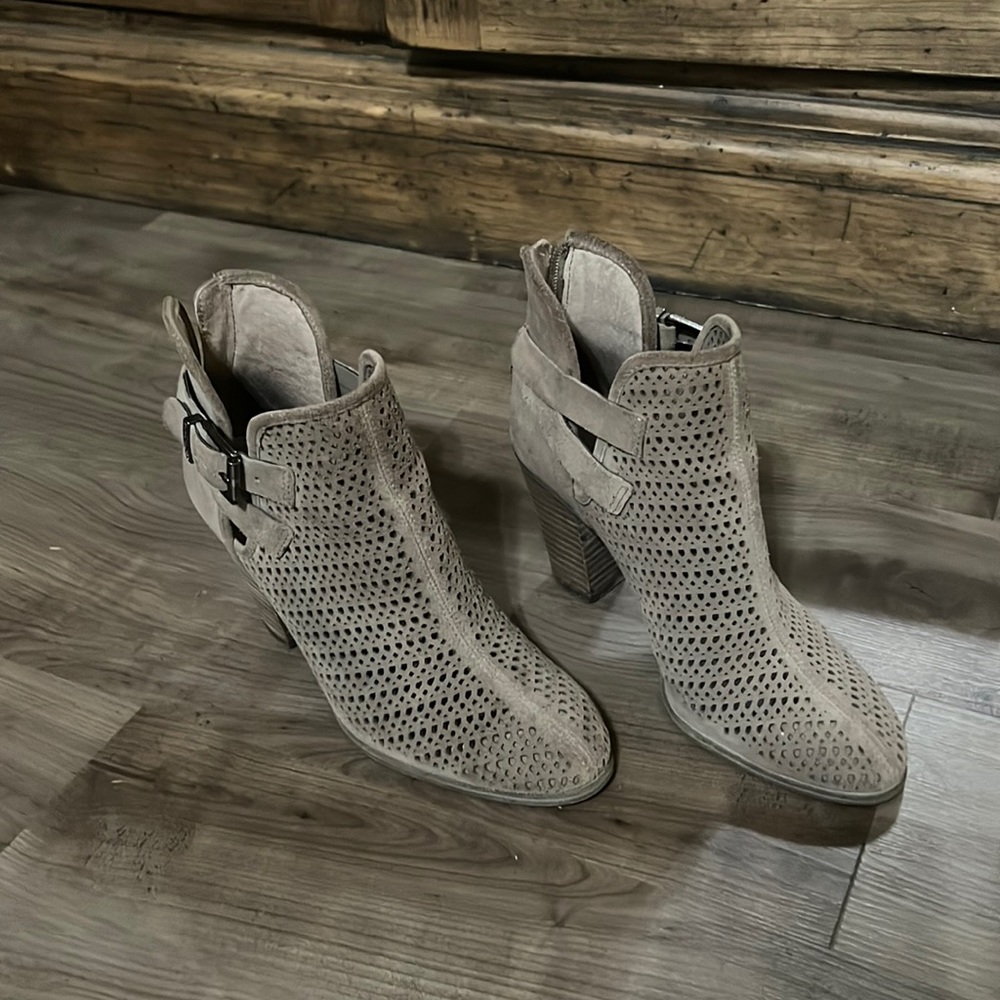 Vince Camuto suede booties